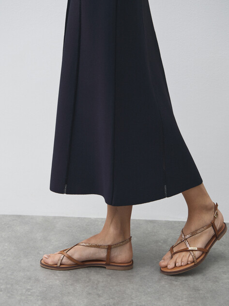 Женские сандалии LES TROPEZIENNES, Артикул MONAGUM, коричневый | 4650914. Ракурс 6