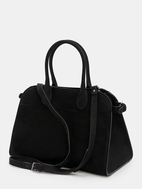 Женский тоут CALZETTI, Артикул ASHLEY, черно-синий | 4651043. Ракурс 3