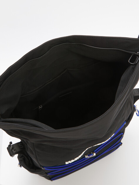 Мужской рюкзак KARL LAGERFELD JEANS KLJ UTILITY STRING BACKPACK, Артикул A2M30114, черный | 4651054. Ракурс 5