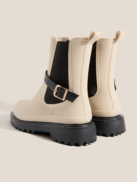 Женские резиновые ботинки TENDANCE, Артикул HV-G3-3F2406029, молочно-бежевый | 4655084. Ракурс 5