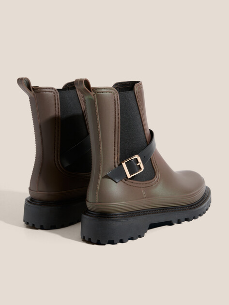 Женские резиновые ботинки TENDANCE, Артикул HV-G3-3F2406029, серо-коричневый | 4655091. Ракурс 5 Женские резиновые ботинки TENDANCE, Артикул HV-G3-3F2406029, серо-коричневый | 4655091. Ракурс 5