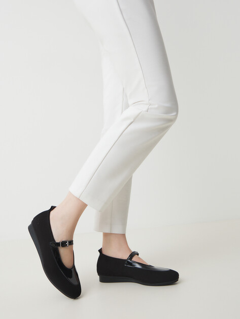 Балетки мэри-джейн ARCHE NIKABY, Артикул NIKABY, черный | 4655164. Ракурс 2