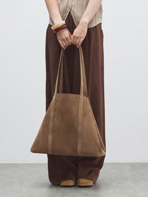 Женский шоппер MAISON DAVID, Артикул EMMA, бежевый | 4661362. Ракурс 5 Женский шоппер MAISON DAVID, Артикул EMMA, бежевый | 4661362. Ракурс 5