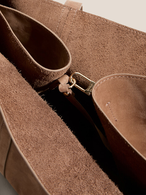 Женский шоппер MAISON DAVID, Артикул EMMA, бежевый | 4661362. Ракурс 4