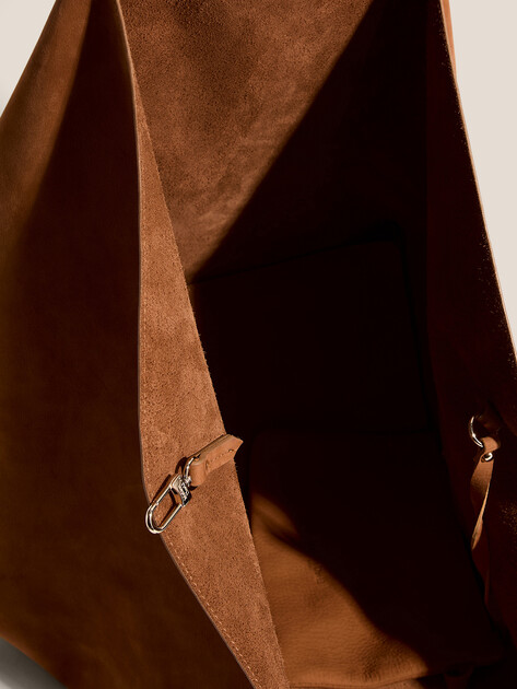 Женский шоппер MAISON DAVID, Артикул EMMA, коричнево-оранжевый | 4661376. Ракурс 4