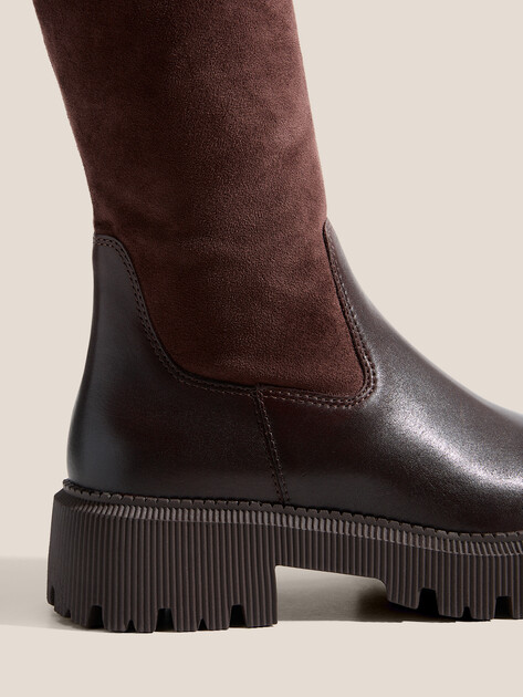 Женские сапоги CAPRICE DILARA, Артикул 9-9-26509-43, темно-коричневый | 4662946. Ракурс 3 Женские сапоги CAPRICE DILARA, Артикул 9-9-26509-43, темно-коричневый | 4662946. Ракурс 3