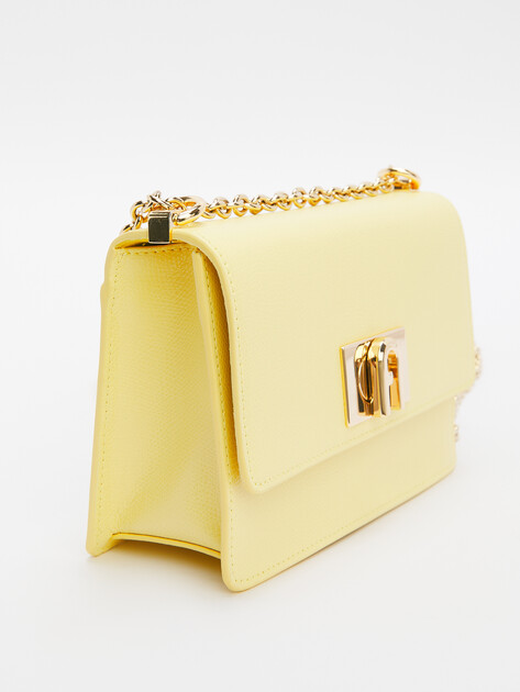 Кросс-боди FURLA, Артикул FURLA 1927 MINI CROSSBODY 20, сливочный | 4663165. Ракурс 3 Кросс-боди FURLA, Артикул FURLA 1927 MINI CROSSBODY 20, сливочный | 4663165. Ракурс 3