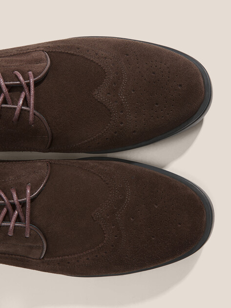 Мужские броги TENDANCE, Артикул HB202522, темно-коричневый | 4663945. Ракурс 3