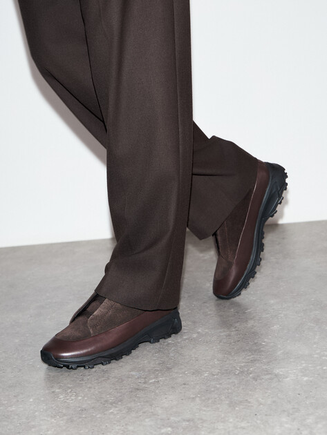 Мужские Кроссовки Tendance HB2222 темно-коричневый