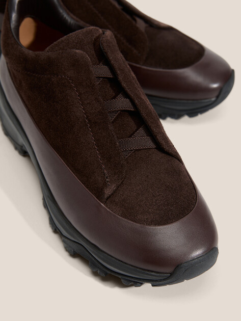 Мужские Кроссовки Tendance HB2222 темно-коричневый