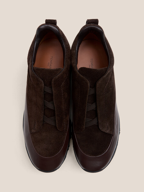 Мужские Кроссовки Tendance HB2222 темно-коричневый