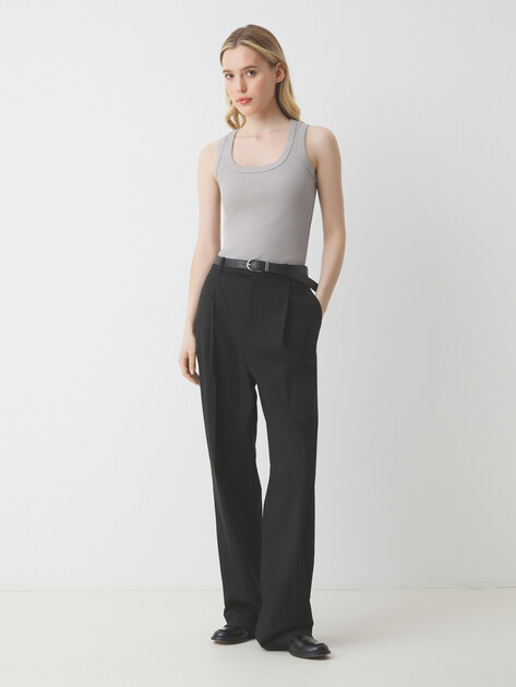 Женская майка MAISON DAVID, Артикул KATERINA-2, серый | 4664622. Ракурс 2