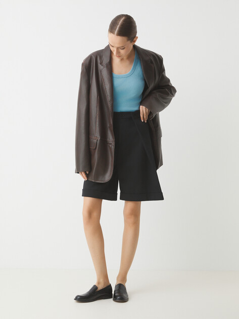 Женская майка MAISON DAVID, Артикул KATERINA-2, небесно-голубой | 4664663. Ракурс 2 Женская майка MAISON DAVID, Артикул KATERINA-2, небесно-голубой | 4664663. Ракурс 2