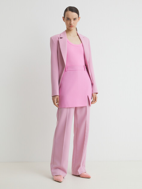 Женская майка MAISON DAVID, Артикул KATERINA-2, розовый | 4664682. Ракурс 2