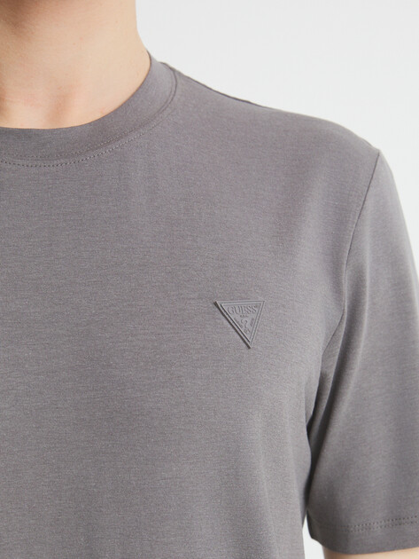 Мужская футболка GUESS HEDLEY SS T-SHIRT, Артикул Z2YI12JR06K, серый | 4666658. Ракурс 3
