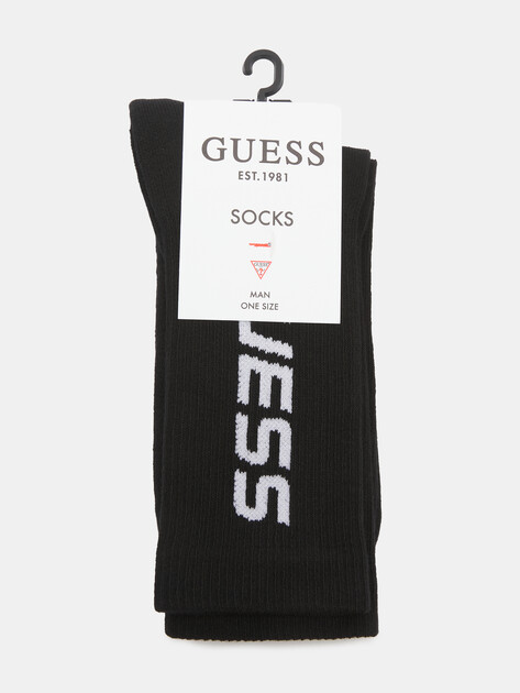Носки GUESS ARLO SPORT SOCKS, Артикул Z4YZ02ZZ00I, черный | 4666816. Ракурс 2 Носки GUESS ARLO SPORT SOCKS, Артикул Z4YZ02ZZ00I, черный | 4666816. Ракурс 2