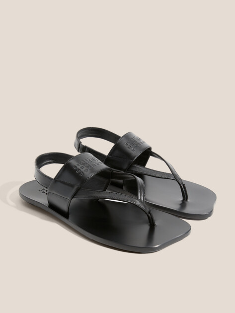 Женские сандалии MM6 MAISON MARGIELA SANDAL, Артикул S66WP0108, черный | 4667989. Ракурс 2 Женские сандалии MM6 MAISON MARGIELA SANDAL, Артикул S66WP0108, черный | 4667989. Ракурс 2