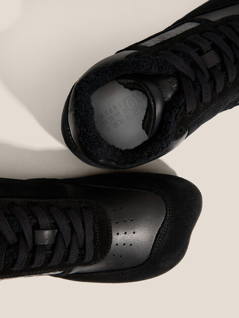 Женские кеды MM6 MAISON MARGIELA, Артикул S66WS0106, черный | 4669971. Ракурс 3