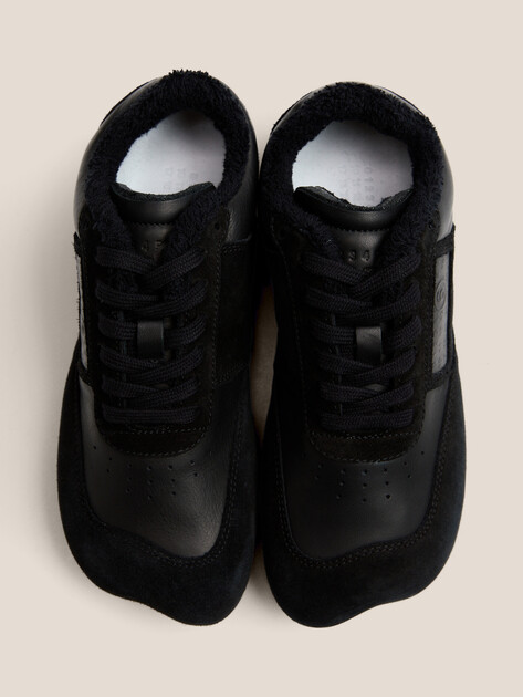 Женские кеды MM6 MAISON MARGIELA, Артикул S66WS0106, черный | 4669971. Ракурс 4