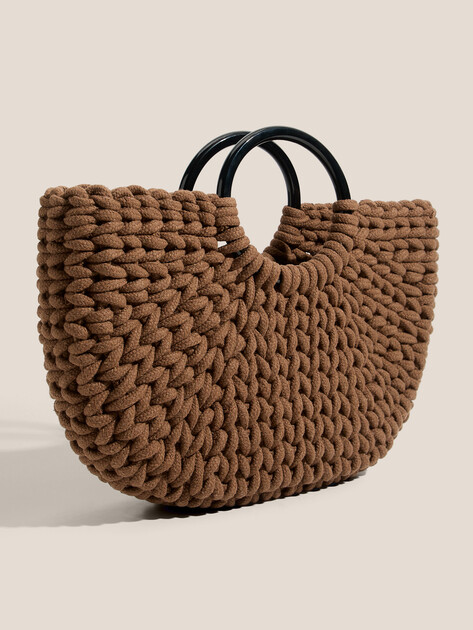 Женская сумка  TENDANCE, Артикул DY2025-02, темно-коричневый | 4670387. Ракурс 3