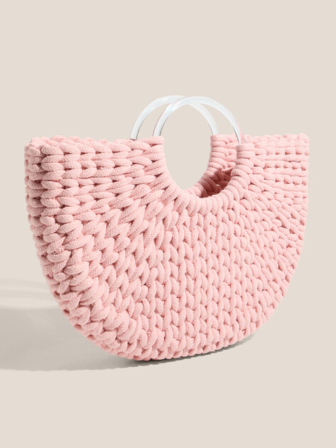 Женская сумка  TENDANCE, Артикул DY2025-02, светло-розовый | 4670391. Ракурс 3