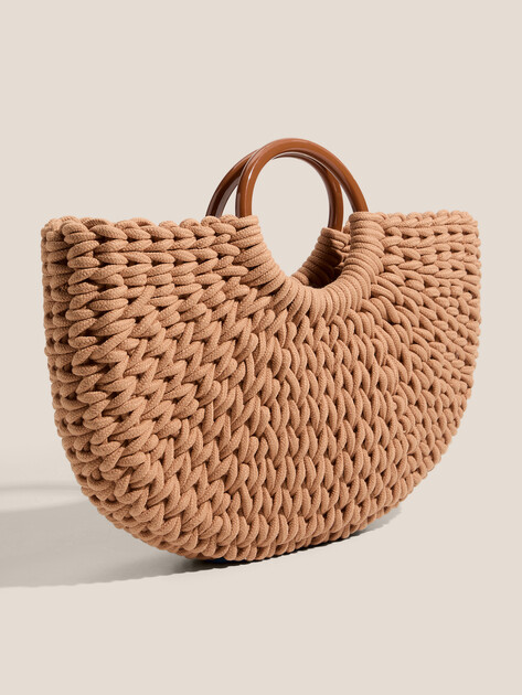 Женская сумка  TENDANCE, Артикул DY2025-02, бежевый | 4670393. Ракурс 3