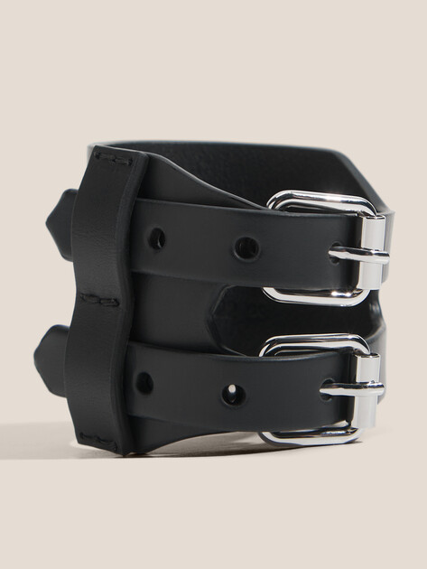 Браслет MM6 MAISON MARGIELA BRACELET, Артикул SA6UY0001, черный | 4670853. Ракурс 3 Браслет MM6 MAISON MARGIELA BRACELET, Артикул SA6UY0001, черный | 4670853. Ракурс 3