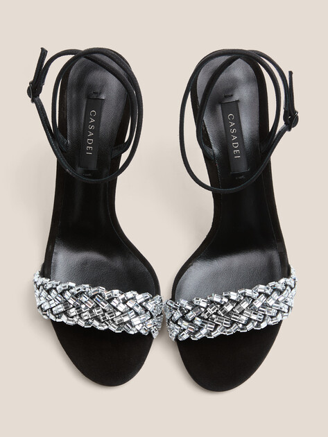 Женские босоножки CASADEI JULIA-STARLINK, Артикул 1L401A080, черный | 4671415. Ракурс 4