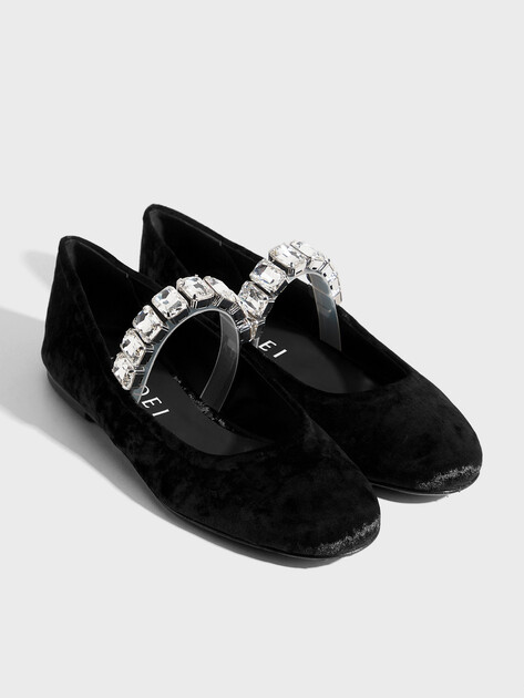 Женские балетки мэри-джейн CASADEI BALLET, Артикул 1A283J010, черный | 4671617. Ракурс 2 Женские балетки мэри-джейн CASADEI BALLET, Артикул 1A283J010, черный | 4671617. Ракурс 2