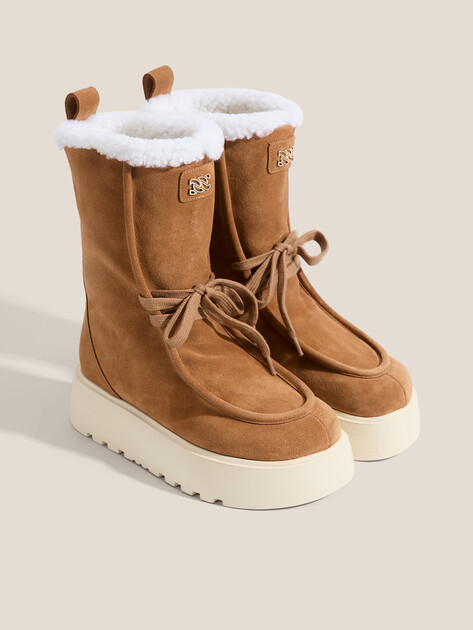 Женские полусапоги CASADEI ALE-NUOVO ALE, Артикул 2R524A041, светло-коричневый | 4671820. Ракурс 2