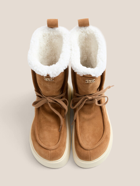 Женские полусапоги CASADEI ALE-NUOVO ALE, Артикул 2R524A041, светло-коричневый | 4671820. Ракурс 4