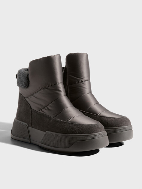Женские дутики TENDANCE, Артикул AX89561-3, серый | 4674375. Ракурс 2