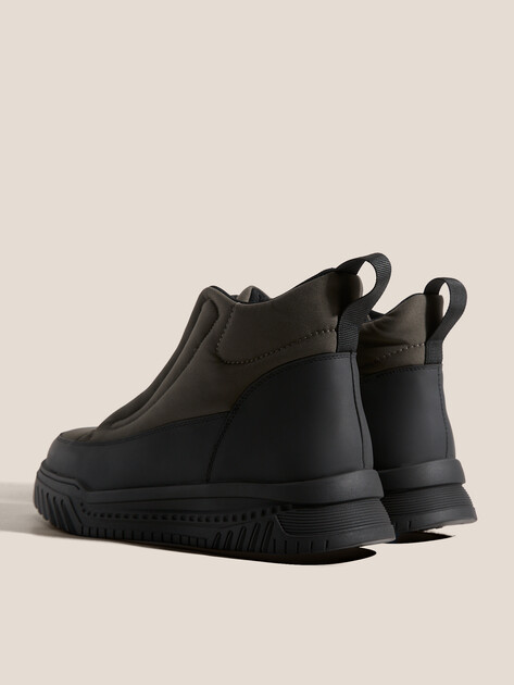 Мужские Дутики Tendance AX62562-5 темный хаки