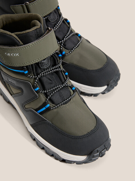 Детские ботинки GEOX J HIMALAYA BOY B ABX, Артикул J46FRD, хаки | 4675126. Ракурс 3