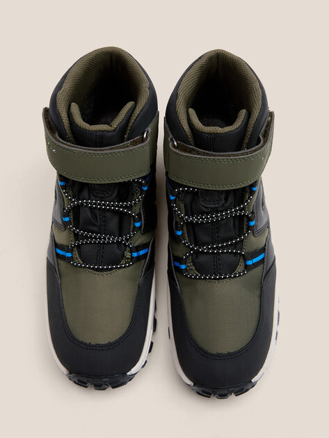 Детские ботинки GEOX J HIMALAYA BOY B ABX, Артикул J46FRD, хаки | 4675126. Ракурс 4