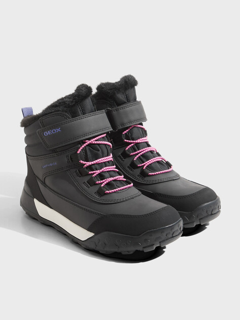 Детские ботинки GEOX J TREKKYUP GIRL B AB, Артикул J46M7A, черный | 4675222. Ракурс 2