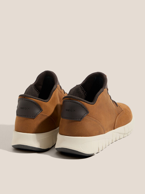 Мужские ботинки GEOX U FLEXTRIDE PLUS, Артикул U56MAB, светло-коричневый | 4675374. Ракурс 5 Мужские ботинки GEOX U FLEXTRIDE PLUS, Артикул U56MAB, светло-коричневый | 4675374. Ракурс 5