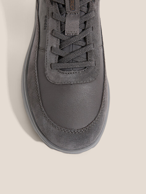 Мужские кроссовки GEOX U SPHERICA PLUS, Артикул U56MPA, темно-серый | 4675393. Ракурс 3
