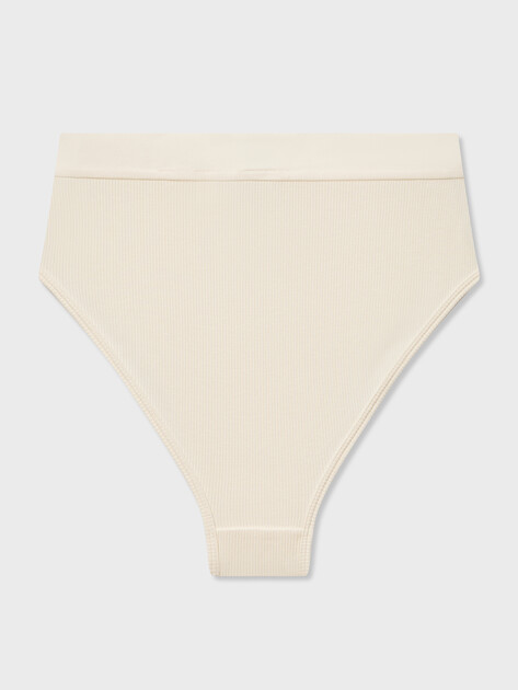 Женские трусы GUESS TESSA HIGH WAIST BRAZILIAN, Артикул O4BE15KCDA2, молочно-белый | 4675719. Ракурс 4