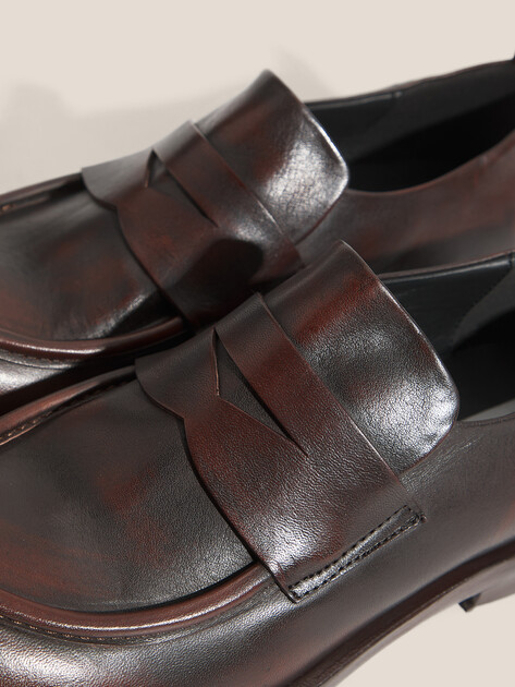 Женские лоферы ERNESTO DOLANI TENCO DONNA, Артикул 9DTEN18, коричневый | 4677262. Ракурс 3