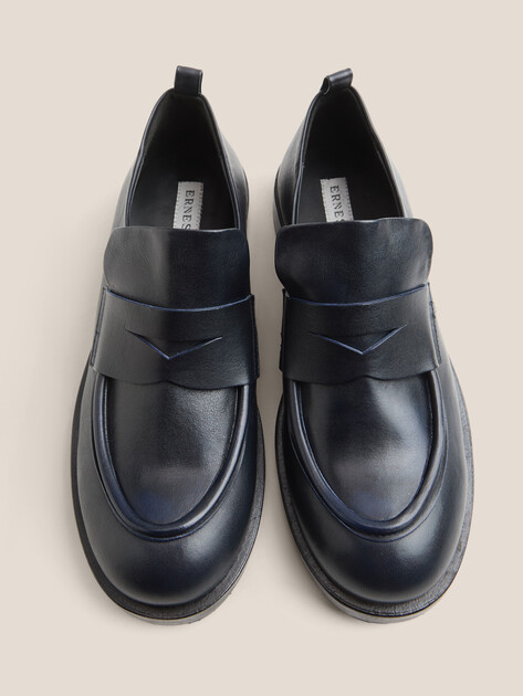 Женские лоферы ERNESTO DOLANI TENCO DONNA, Артикул 9DTEN18, темно-синий | 4677308. Ракурс 4