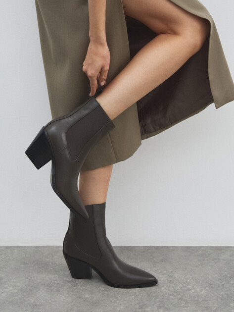 Казаки TENDANCE, Артикул IG0636-1, зелено-коричневый | 4677503. Ракурс 6