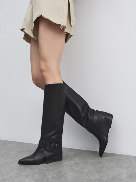 Женские сапоги TENDANCE, Артикул IG1256-1, черный | 4677679. Ракурс 6