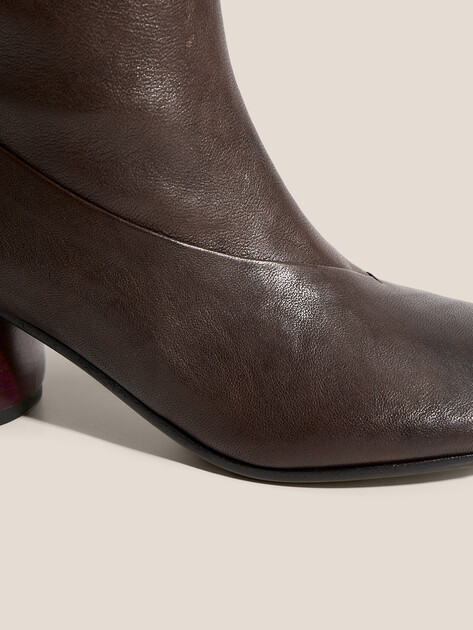 Ботильоны ERNESTO DOLANI ONICE, Артикул 9DONI01, темно-коричневый | 4677696. Ракурс 3