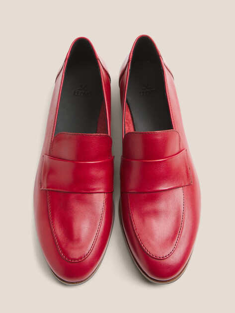 Женские лоферы LLOYD BEA SLIPPER, Артикул ROVIA 240, красный | 4678869. Ракурс 4