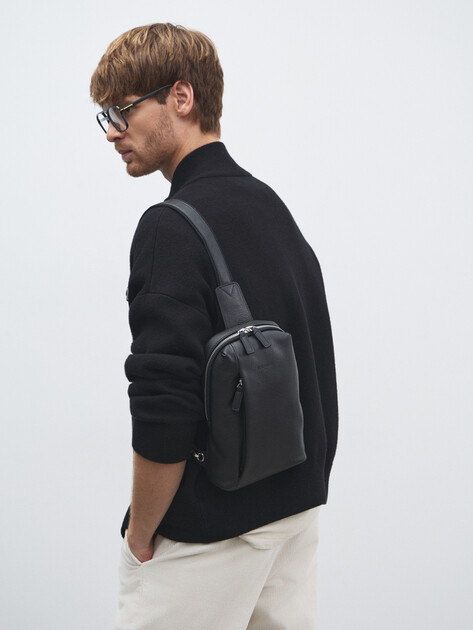 Мужская сумка TENDANCE, Артикул OU16348, черный | 4681067. Ракурс 5 Мужская сумка TENDANCE, Артикул OU16348, черный | 4681067. Ракурс 5