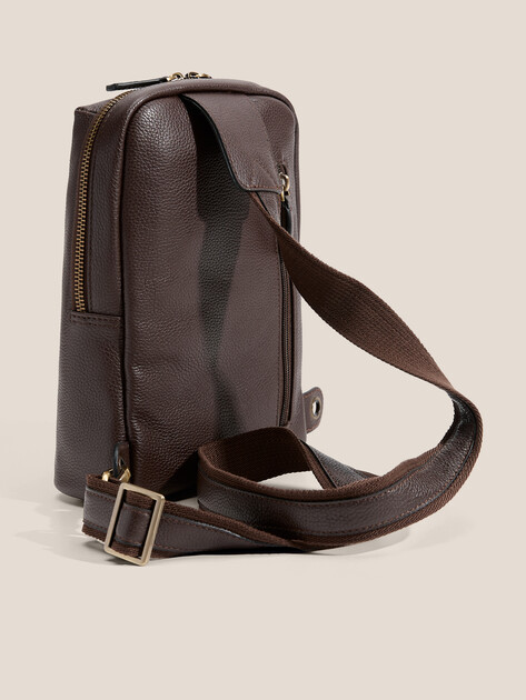 Мужская сумка  TENDANCE, Артикул OU16348, темно-коричневый | 4681069. Ракурс 3