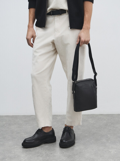 Мужская сумка  TENDANCE, Артикул OU16362, черный | 4681107. Ракурс 5