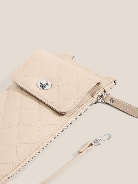 Женская сумка для смартфона TENDANCE, Артикул OU16347, светло-бежевый | 4681149. Ракурс 2