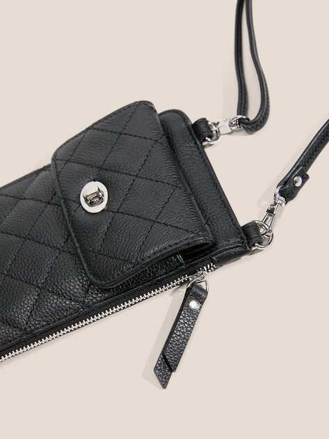 Женская сумка для смартфона TENDANCE, Артикул OU16347, черный | 4681151. Ракурс 2